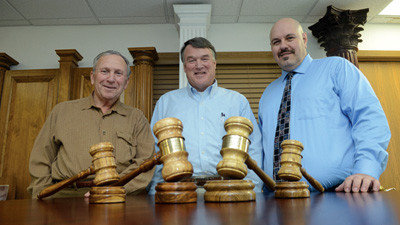 Gavels made at Somerset Door & Column, Somerset, PA.